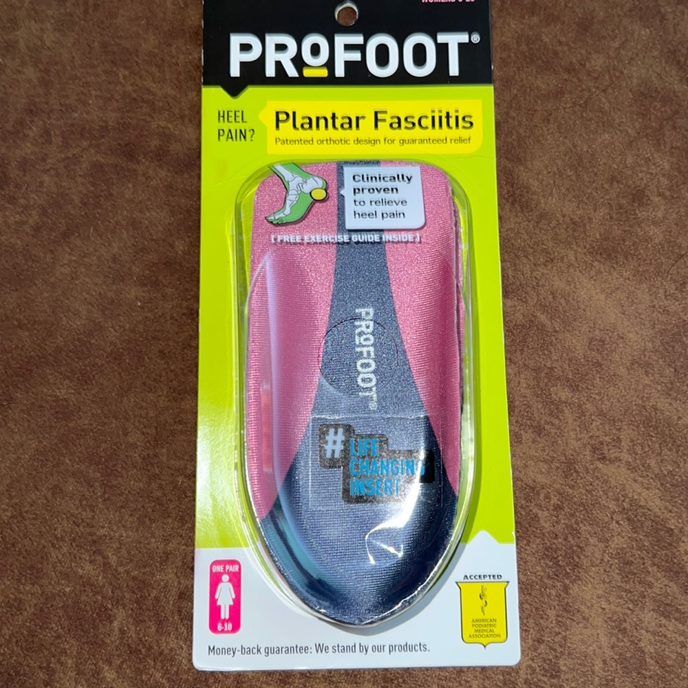 Profoot Plantar Fasciitis Orthotic Heel Insert